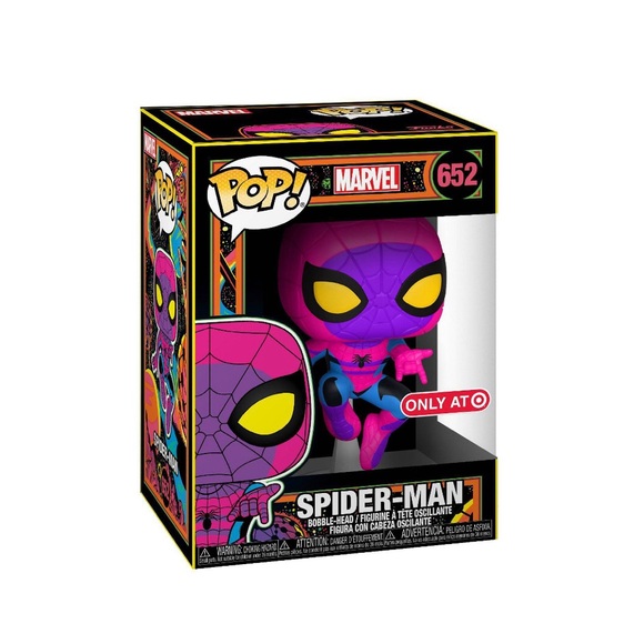 💥SOLD💥Target Exclusive SpiderMan Blacklight - Picture 4 of 12